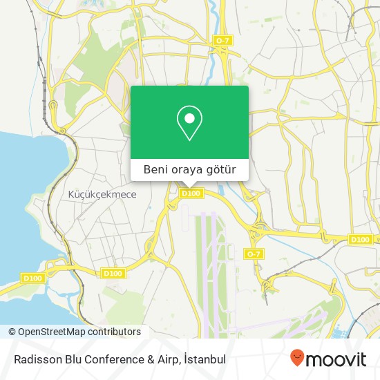 Radisson Blu Conference & Airp harita