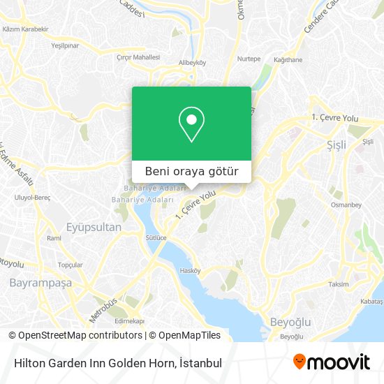 Hilton Garden Inn Golden Horn harita