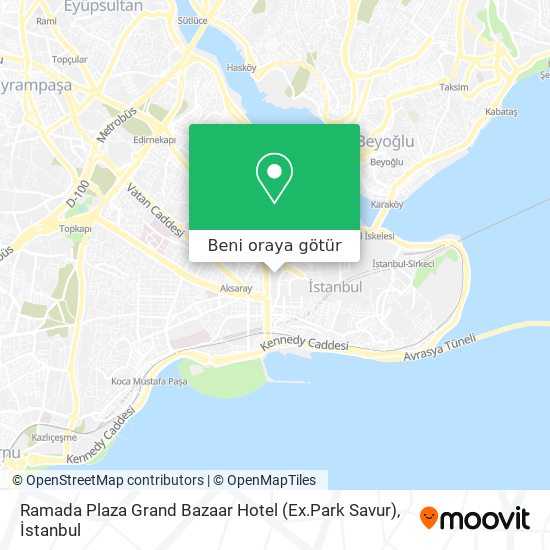 Ramada Plaza Grand Bazaar Hotel (Ex.Park Savur) harita