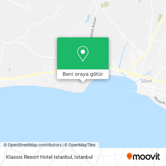 Klassis Resort Hotel Istanbul harita