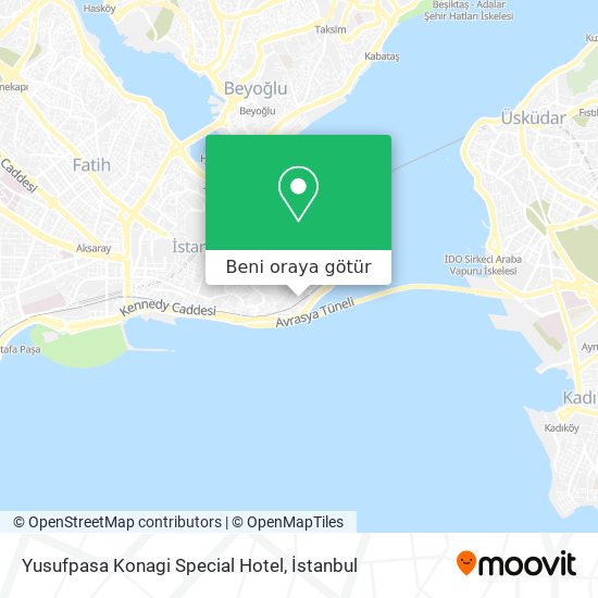 Yusufpasa Konagi Special Hotel harita