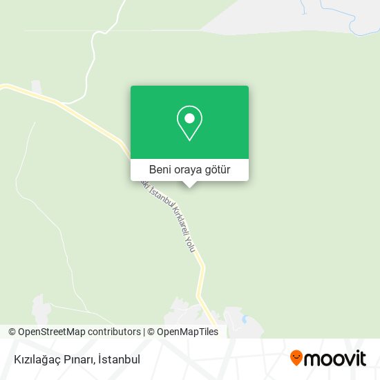 Kızılağaç Pınarı harita