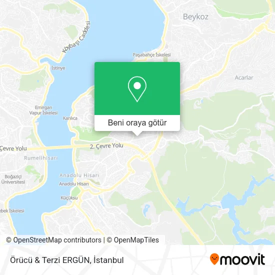 Örücü & Terzi ERGÜN harita