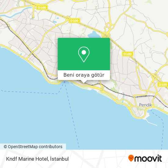 Kndf Marine Hotel harita
