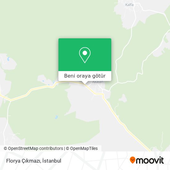 Florya Çıkmazı harita