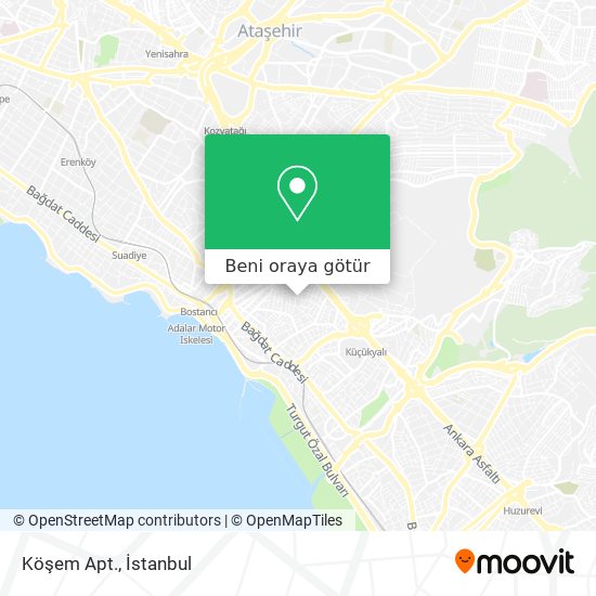 Köşem Apt. harita