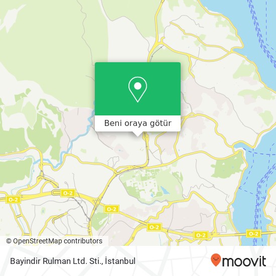 Bayindir Rulman Ltd. Sti. harita