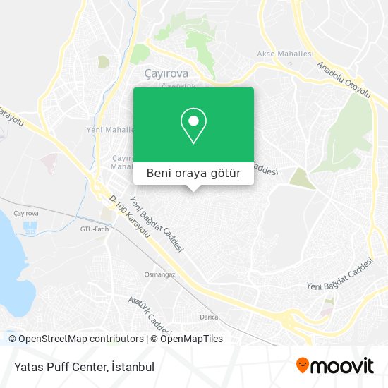 Yatas Puff Center harita