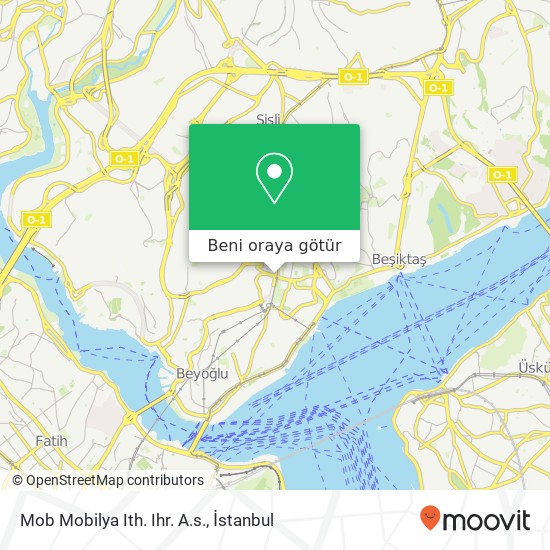 Mob Mobilya Ith. Ihr. A.s. harita