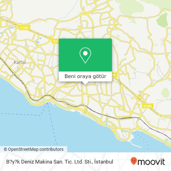 B?y?k Deniz Makina San. Tic. Ltd. Sti. harita