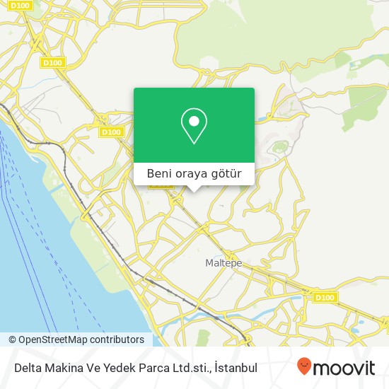 Delta Makina Ve Yedek Parca Ltd.sti. harita