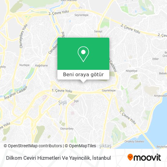 Dilkom Ceviri Hizmetleri Ve Yayincilik harita