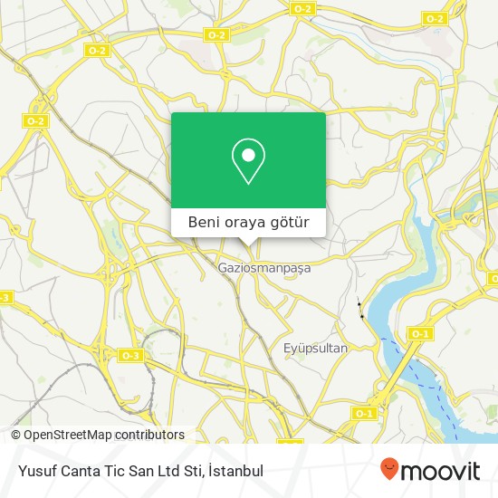 Yusuf Canta Tic San Ltd Sti harita