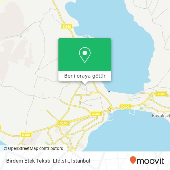 Birdem Etek Tekstil Ltd.sti. harita
