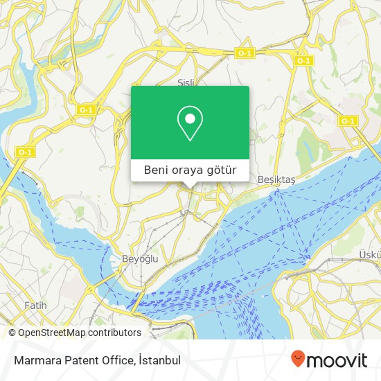Marmara Patent Office harita
