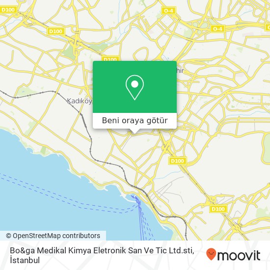 Bo&ga Medikal Kimya Eletronik San Ve Tic Ltd.sti harita