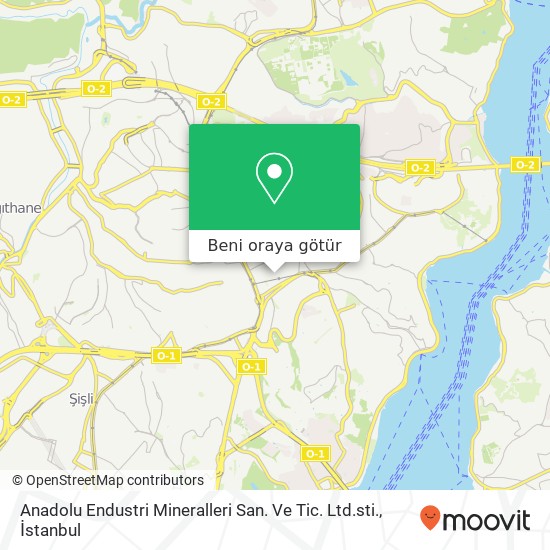 Anadolu Endustri Mineralleri San. Ve Tic. Ltd.sti. harita