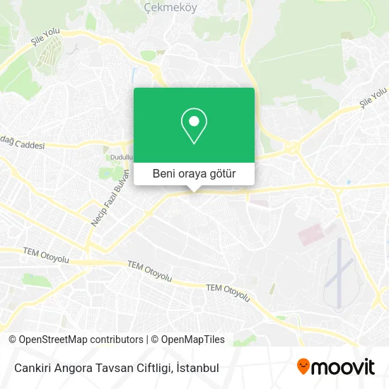 Cankiri Angora Tavsan Ciftligi harita