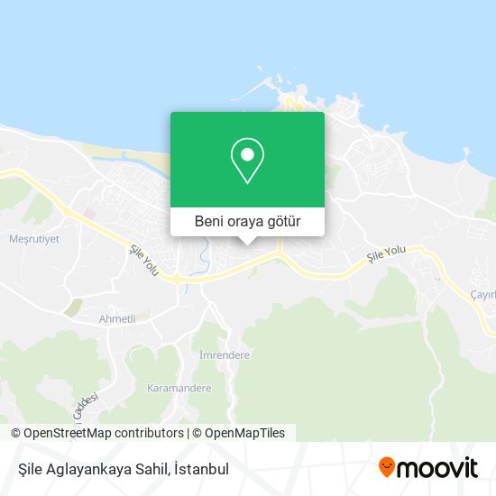 Şile Aglayankaya Sahil harita