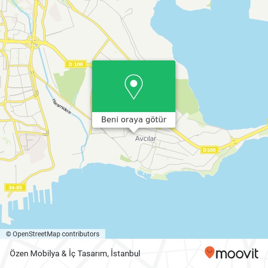 Özen Mobilya & İç Tasarım harita