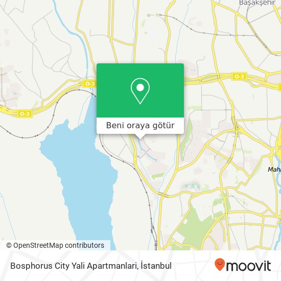 Bosphorus City Yali Apartmanlari harita