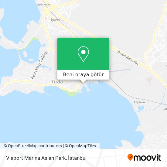 Viaport Marina Aslan Park harita