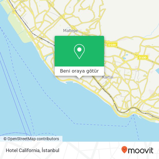 Hotel California harita