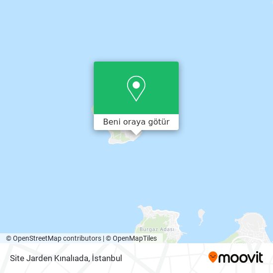 Site Jarden Kınalıada harita