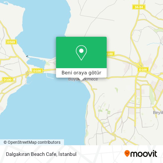 Dalgakıran Beach Cafe harita