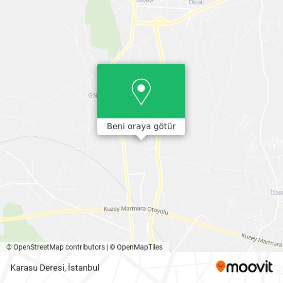 Karasu Deresi harita