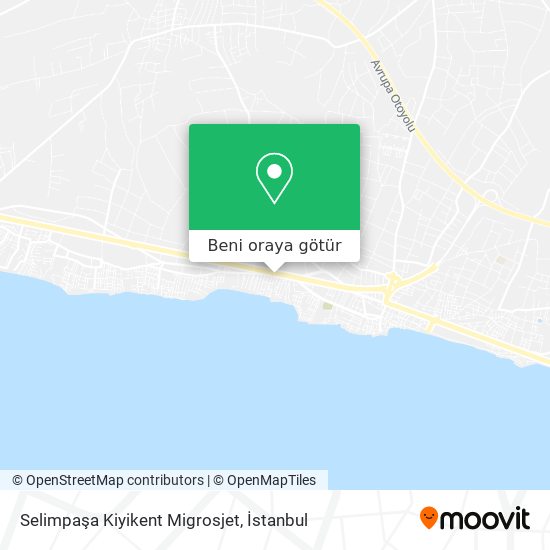 Selimpaşa Kiyikent Migrosjet harita