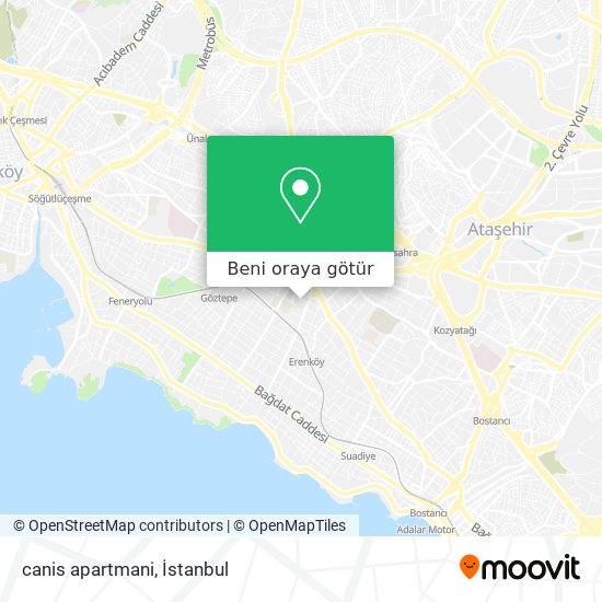 canis apartmani harita
