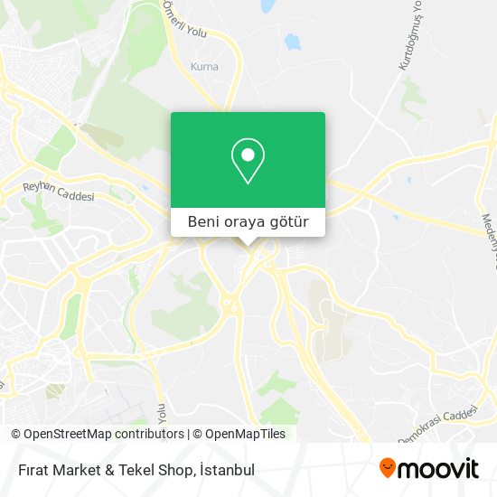 Fırat Market & Tekel Shop harita