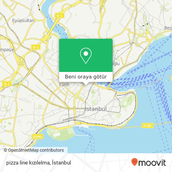 pizza line kızılelma harita