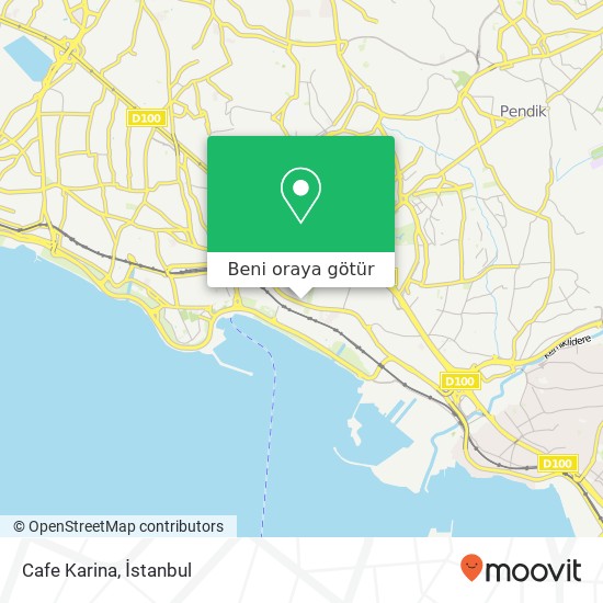 Cafe Karina, Aydınlı Caddesi 34890 Doğu, İstanbul harita