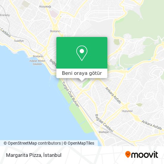 Margarita Pizza harita