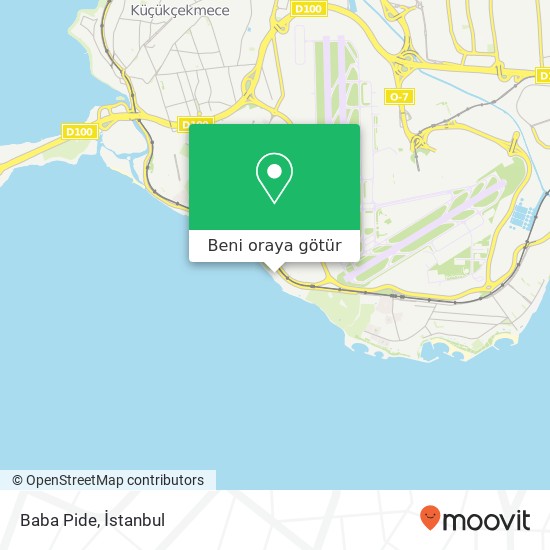 Baba Pide, Aqua Florya Avm 34153 Şenlikköy, İstanbul harita