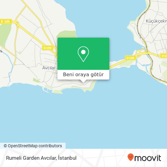 Rumeli Garden Avcılar, Nane Sokak 34315 Denizköşkler, İstanbul harita