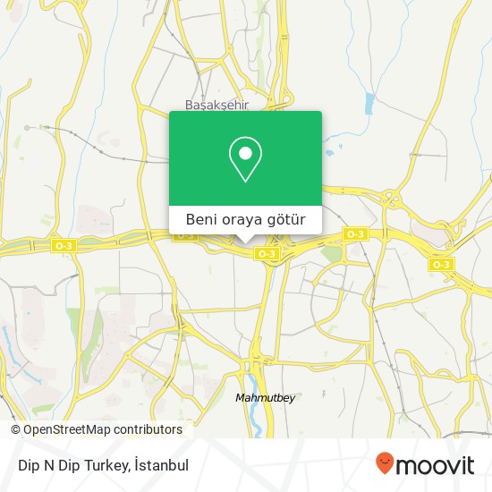 Dip N Dip Turkey, Mall Of İstanbul 34490 Ziya Gökalp, İstanbul harita