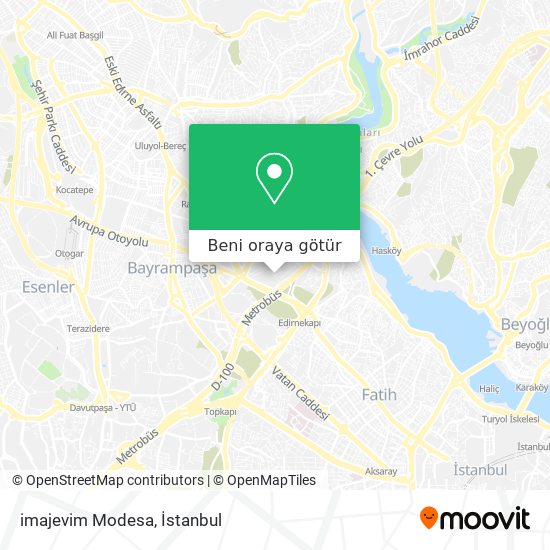 imajevim Modesa harita