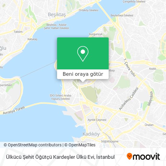 Ülkücü Şehit Öğütçü Kardeşler Ülkü Evi harita