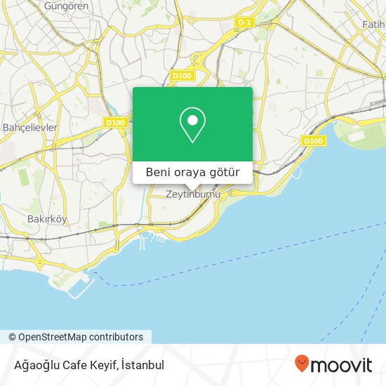 Ağaoğlu Cafe Keyif harita