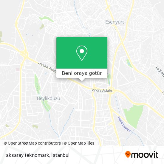 aksaray teknomark harita