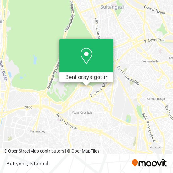 Batışehir harita