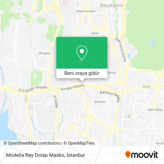 Modella Ray Dolap Masko harita