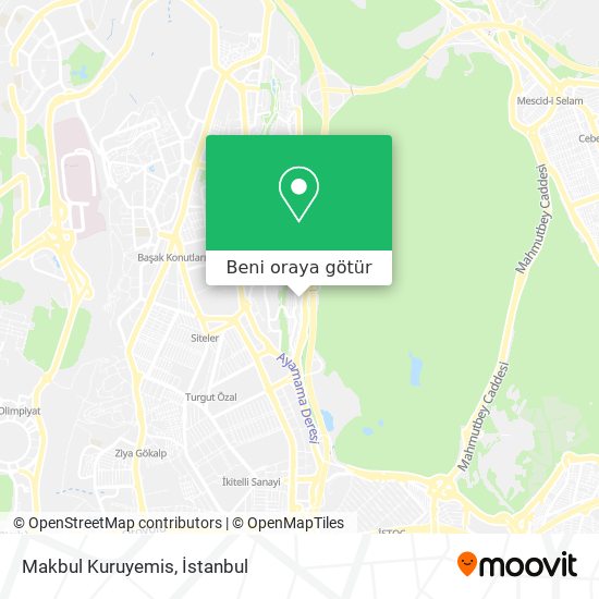 Makbul Kuruyemis harita