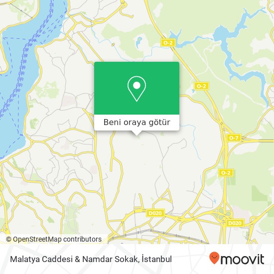 Malatya Caddesi & Namdar Sokak harita