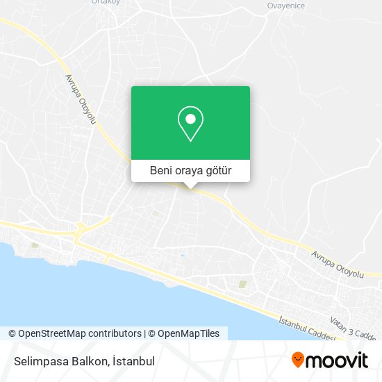 Selimpasa Balkon harita