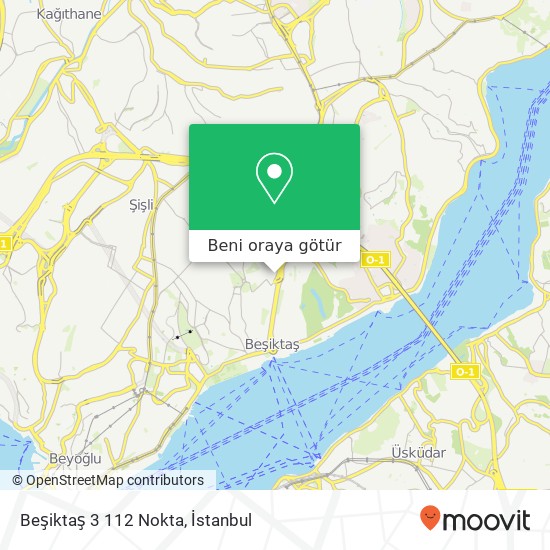 Beşiktaş 3 112 Nokta harita