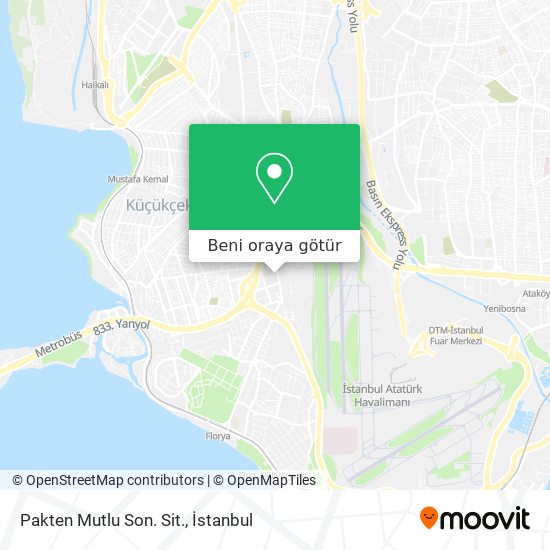 Pakten Mutlu Son. Sit. harita